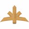 Ekena Millwork Davenport Rough Sawn Timber Gable Bracket, Western Red Cedar, 48"W x 28"H x 2"D x 6"F, 14/12 Pitch GBW048X28X0206DAV00RWR - alternate 1